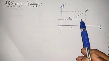 Distance formula - Coordinate Geometry | Distance between the two points | CBSC, SSC