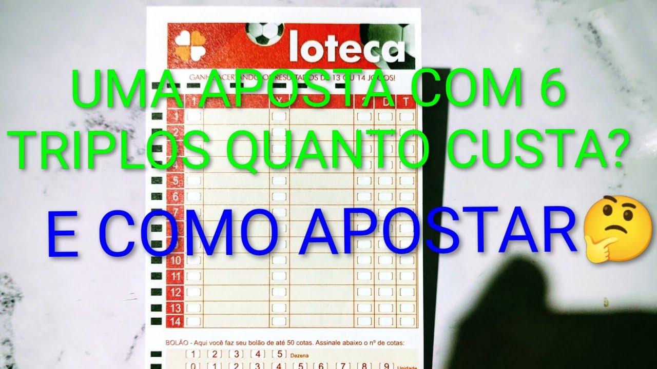 8 MILHÕES NA LOTECA APRENDA A APOSTAR COM 6 TRIPLOS - TV LOTERIAS ASSISTAM LOTERIAS CAIXA 