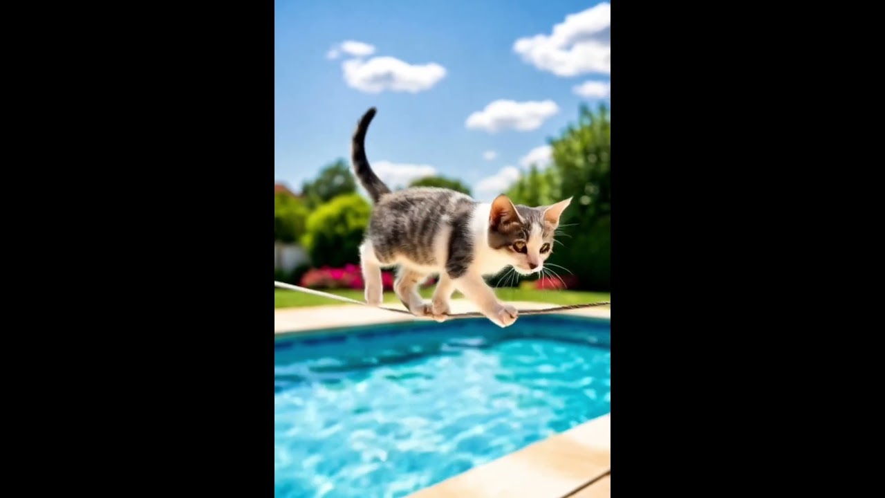 kitten Save by Mother 🥰🥰       