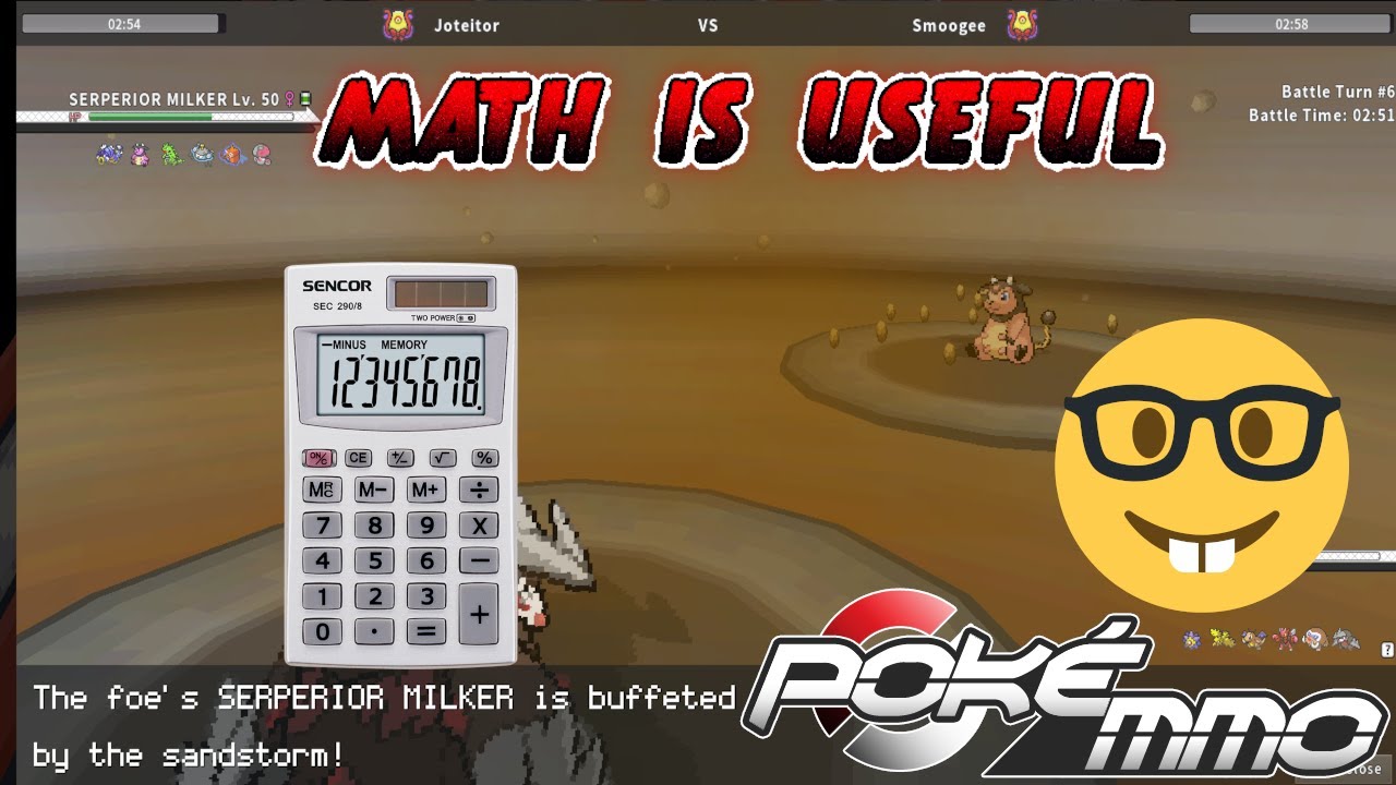 Pokemon Damage Math How to Calculate Damage in PokeMMO PvP - YouTube
