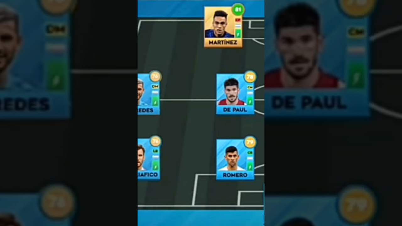 Argentina team DLS23 vs DLS17|