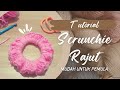 Scrunchie rajut | Crochet Scrunchie | Ikat Rambut Rajut Mudah Untuk Pemula