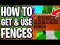 How to Get and Use Fences in Grow a Garden 2 Roblox - Full Guide