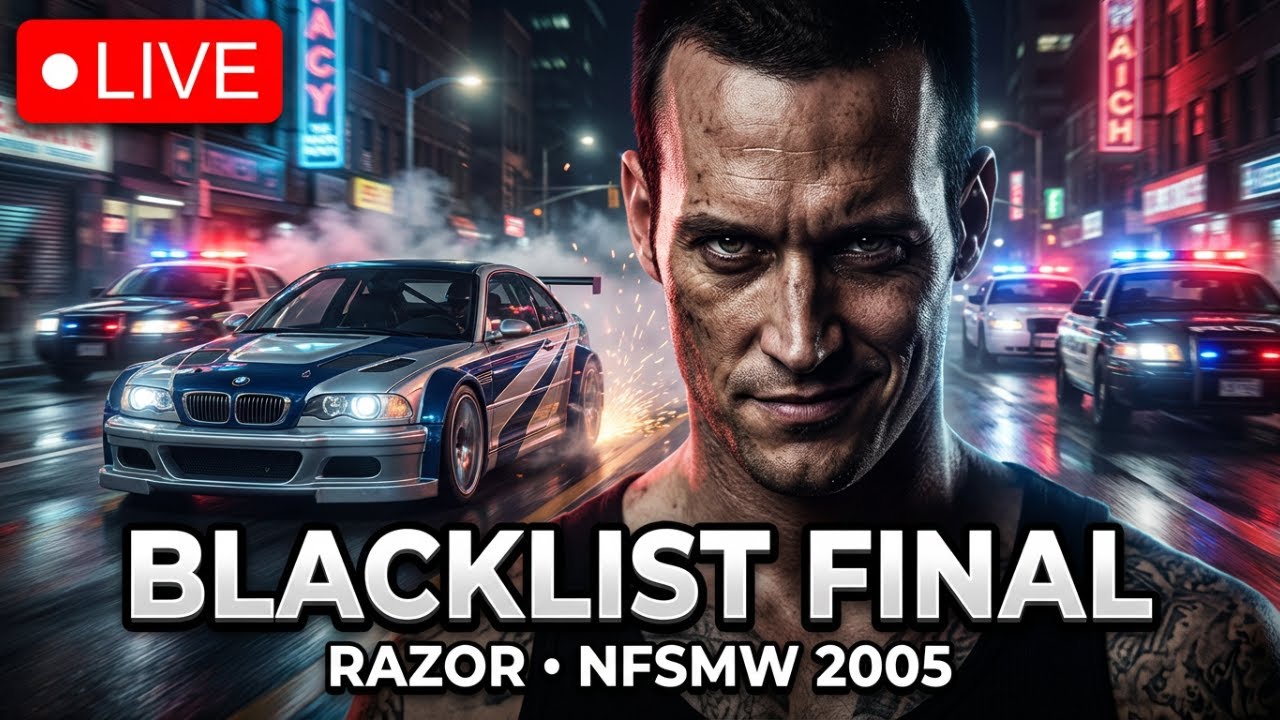 🔴 LIVE | Defeating All BlackList! 🚛🔥 | NFS MW 2005