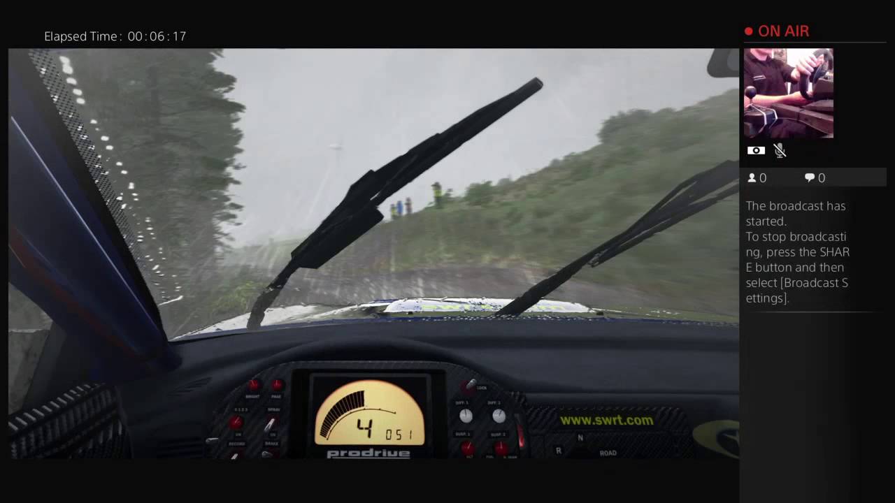 Live PS4 Broadcast Dirt Rally g29 wheel YouTube