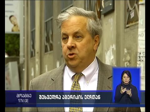 არასაპარლამენტო ოპოზიცია აშშ-ის ელჩს ხვდება