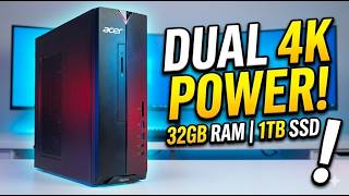 Acer Aspire Desktop Review – Compact 32GB RAM Productivity PC