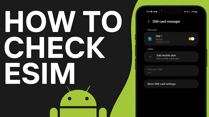 How To Check If My Android Device Supports eSim (2024)