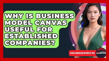 Why Is Business Model Canvas Useful For Established Companies? - Asian American Business Pros