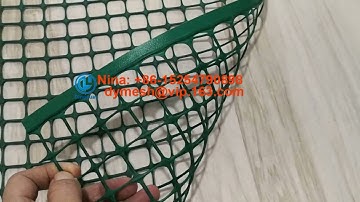 plastic square mesh machine plastic square mesh with flat edge+86-15254790898