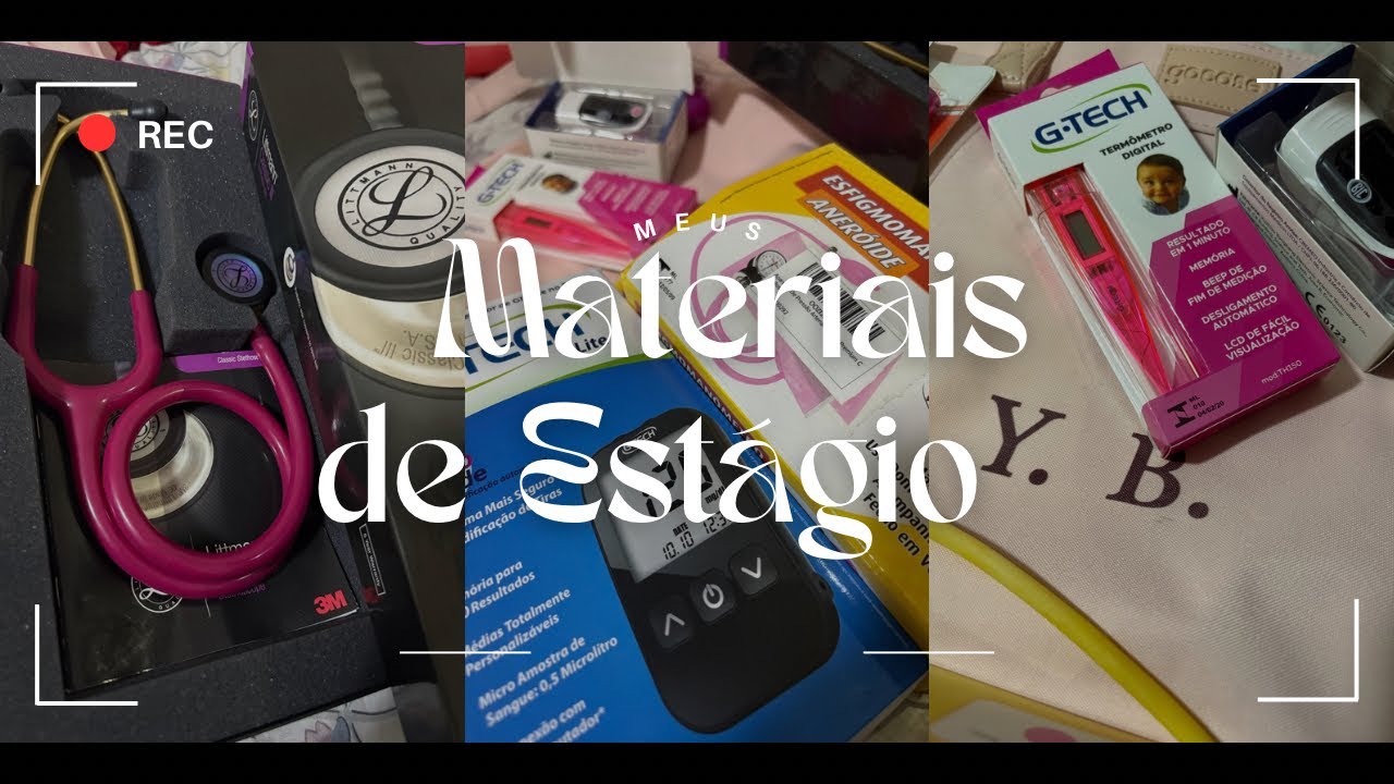 MEUS MATERIAIS DE ESTÁGIO *Faculdade de Enfermagem- 5° Sem