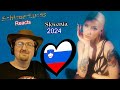 Reaction veronika  raiven  slovenia in eurovision 2024