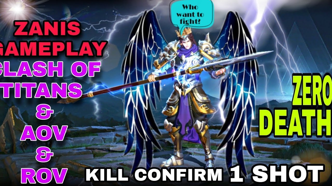 Zanis solo rank pro build full damage build | AoV | RoV | Liên Quân Mobile