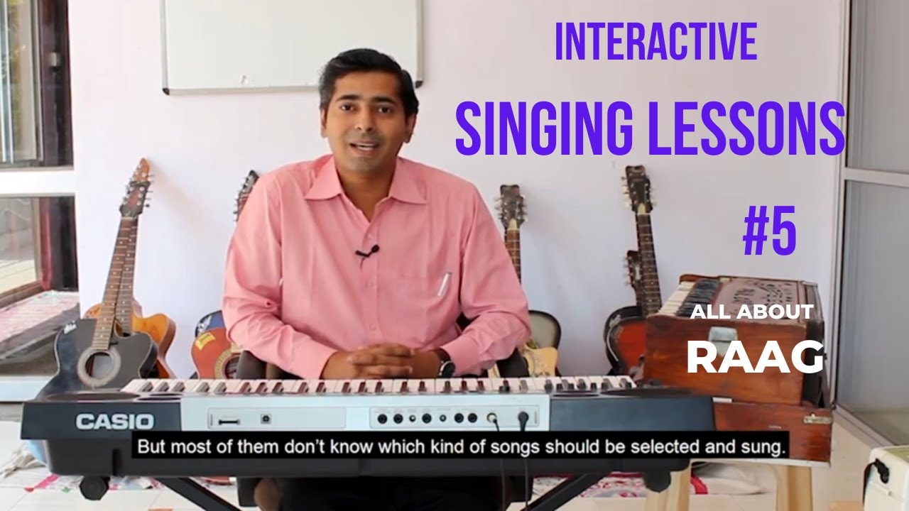 Vocal Lesson 5: Sargam geet of Raag Sarang  | Jati of Raag