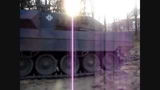 TAMIYA RC TANK LEOPARD 2A6 (76(!!!) Ball-bearings)(HD)
