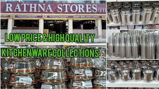 Vadapalani New Rathna stores Different types of kitchen cookware collection with price/ramschoice