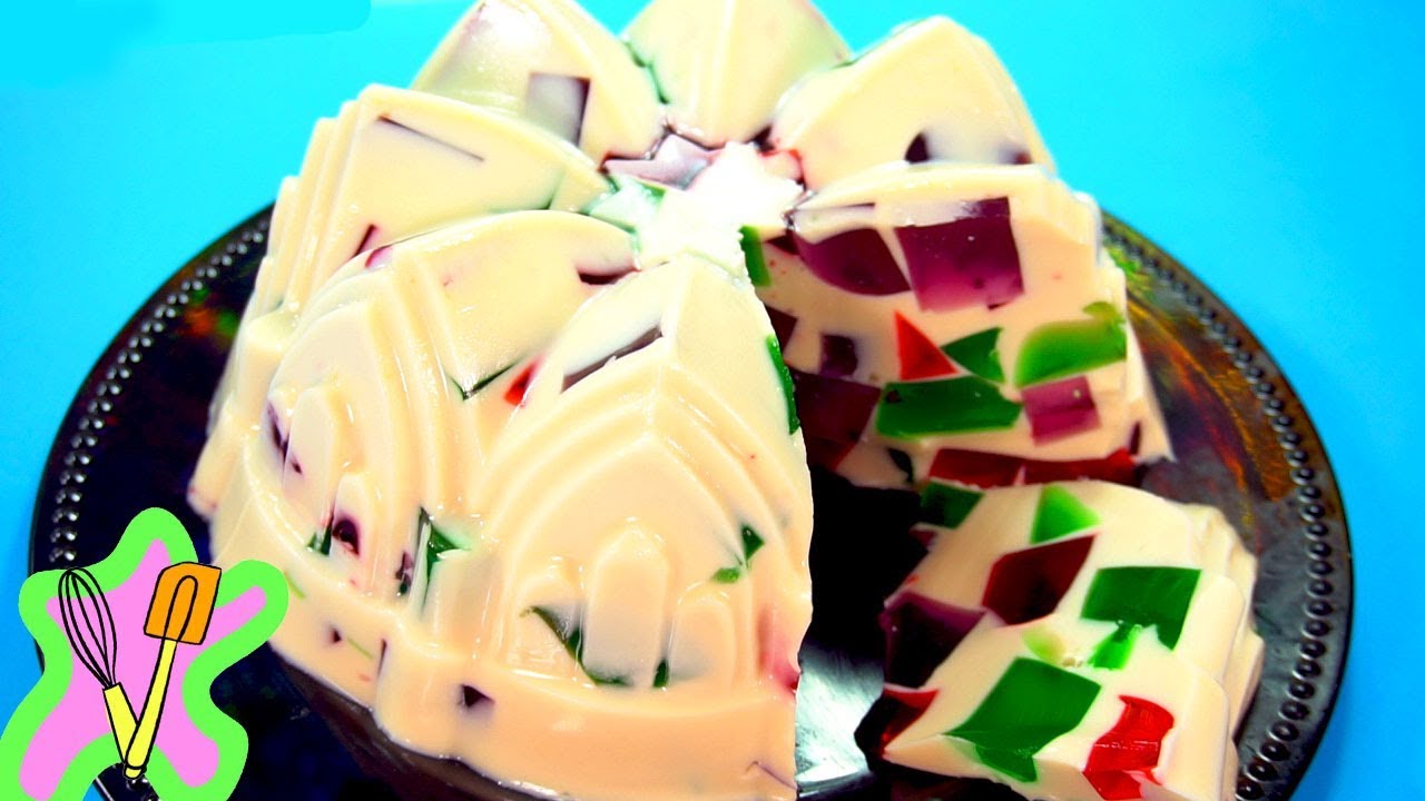 Gelatina de mosaico 3 leches / Aprendiendo a cocinar YouTube