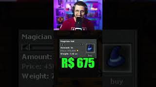 Como jogadores ganhavam dinheiro no Tibia 7.4?