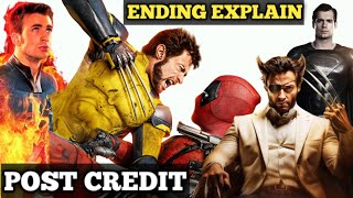 Deadpool and Wolverine|| Post credit & ending explain || @marvel @marvelin