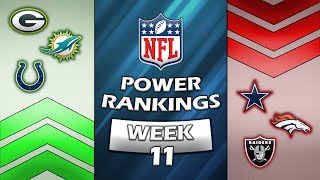 Week 11 NFL Power Rankings!
