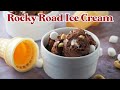 How to Make Rocky Road Ice Cream