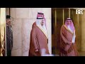 Deputy Governor of Riyadh welcomes PM Shehbaz Sharif in Riyadh
