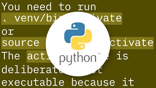 Permission denied when activating venv