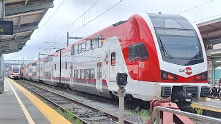 (Full route) Caltrain Express service train #515 Northbound to San Francisco