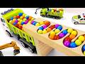 HABA Marble Run: Mesmerizing Wooden Marbles Racing Through Air ASMR