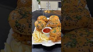 KFC STYLE Chicken Zinger Burger Recipe #cooking #recipes