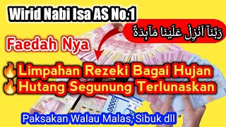 Doa Meminta Kekayaan Mustajab❗Amalan Doa Nabi Isa Meminta Rezeki berlimpah Seperti Guyuran Hujan