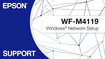WorkForce Pro WF-M4119 | Windows Network Setup