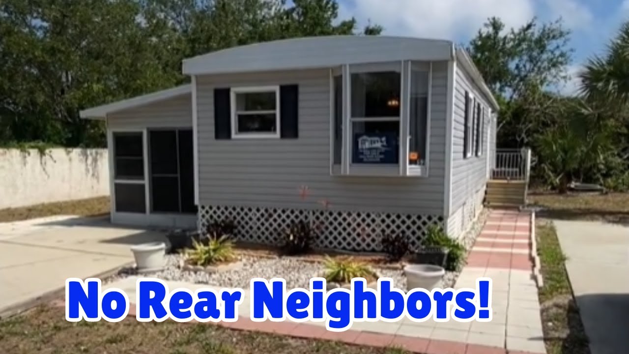 Nicely Updated Osprey Florida Mobile Home For Sale (low lot rent)! YouTube