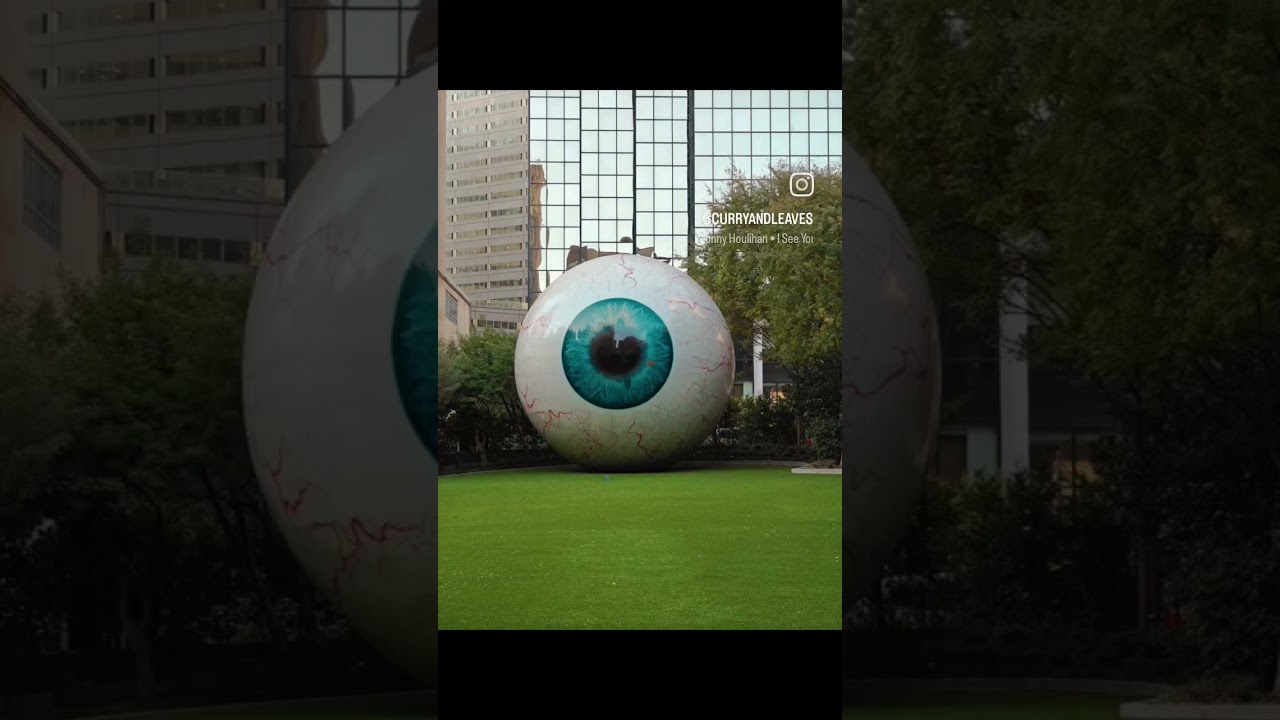 Eye see you, Dallas! One of the city's most unexpected art spots | The Eyeball !!! 