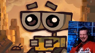 НАСТОЯЩАЯ ВЕРСИЯ ВАЛЛИ (The Ultimate “WALL-E” Recap Cartoon) | РЕАКЦИЯ на Cas van de Pol