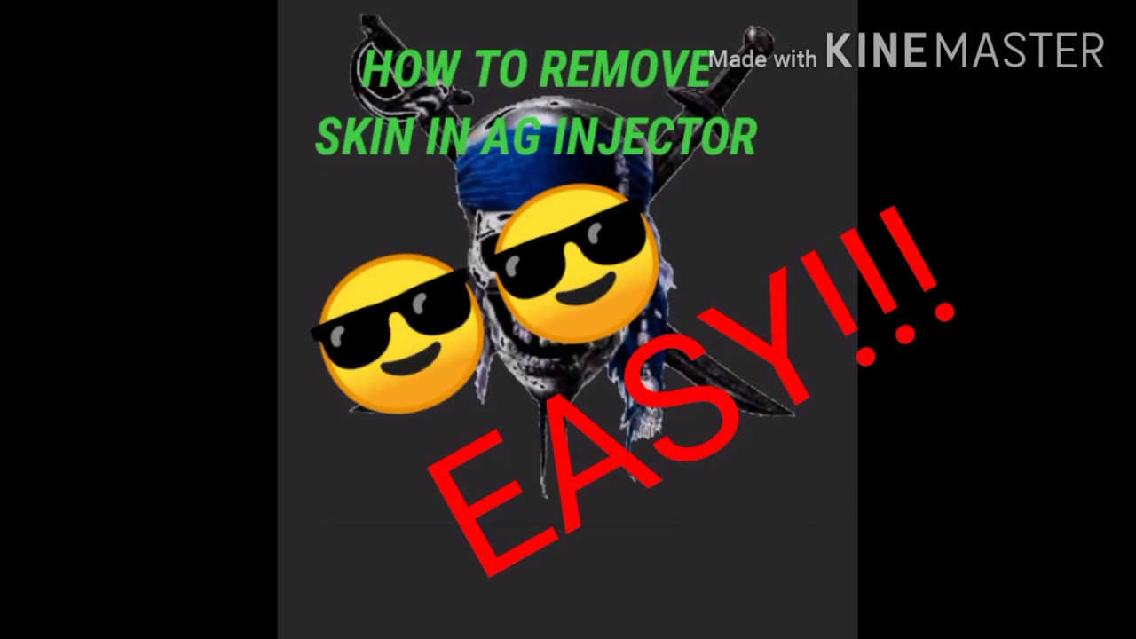 EASY!! HOW TO REMOVE SKIN IN AG INJECTOR - YouTube