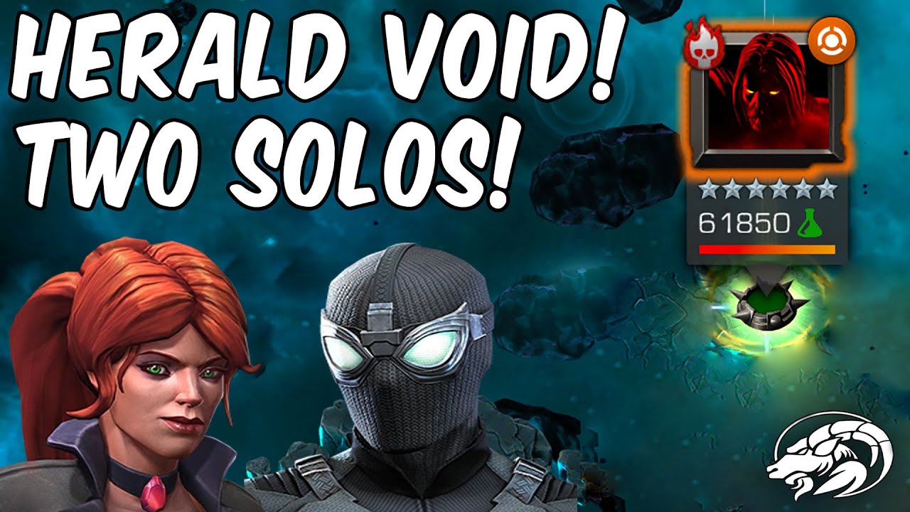 Two Solo Options Void Heralds Of Galactus Side Event Marvel Contest 