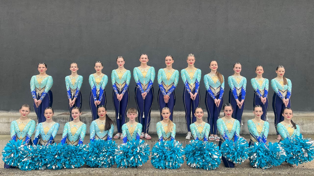 Garešničke i Virovitičke mažoretkinje - 1.mjesto seniori velika formacija mix 2025