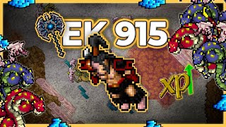 EK 915 Hunt Solo Salt Caves (Bashmu) 3.6kk/h Raw + 1.6kk Profit - Tibia Hunt [13.20] #tibiahunt