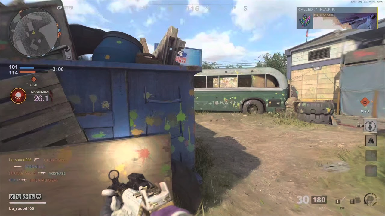 cranked nuclear in rush + hacker exposed