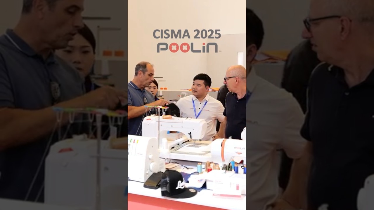 CISMA 2025 Day2 | Everyone’s Talking About Our Embroidery Machines! #shorts