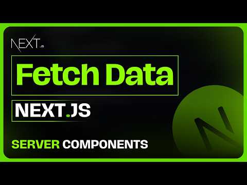 How to Fetch Data in Next js Server Components 2026 Guide