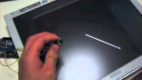 HMC6352 with Arduino with Processing