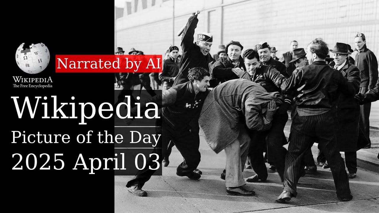 Wikipedia Picture of the Day: 2025-04-03 - Ford Strikers Riot (Narrated by Joanna)