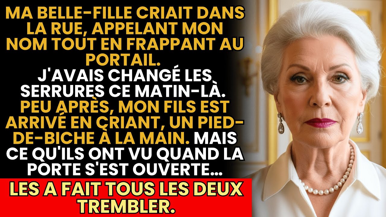 Ma Belle-Fille Et Mon Fils Ont Voulu Forcer Ma Porte… Mais À L’Intérieur, Quelqu’un Les Atten­dait…
