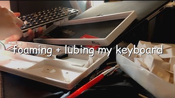 i lube and foam mod my RK G68 and hope for thoccs