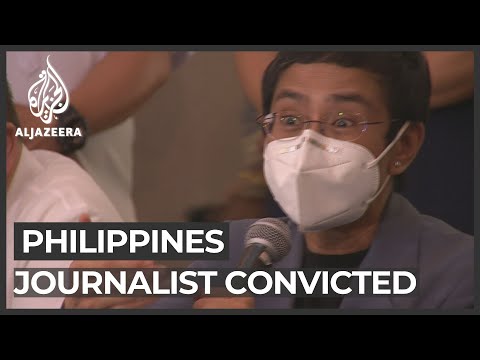 Philippine journalist's conviction 'a blow to press freedom'