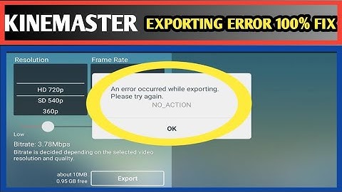 💥Kinemaster Unsupported Video Codec Problem💥 | codec init failed kinemaster