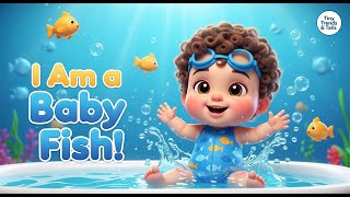 I Am A Baby Fish Fun Bath Time Song For Kids Splish Splash Nursery Rhyme