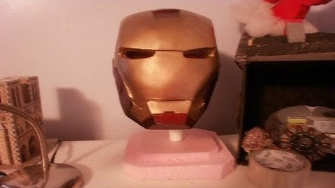 DIY Helmet Display Stand Tutorial